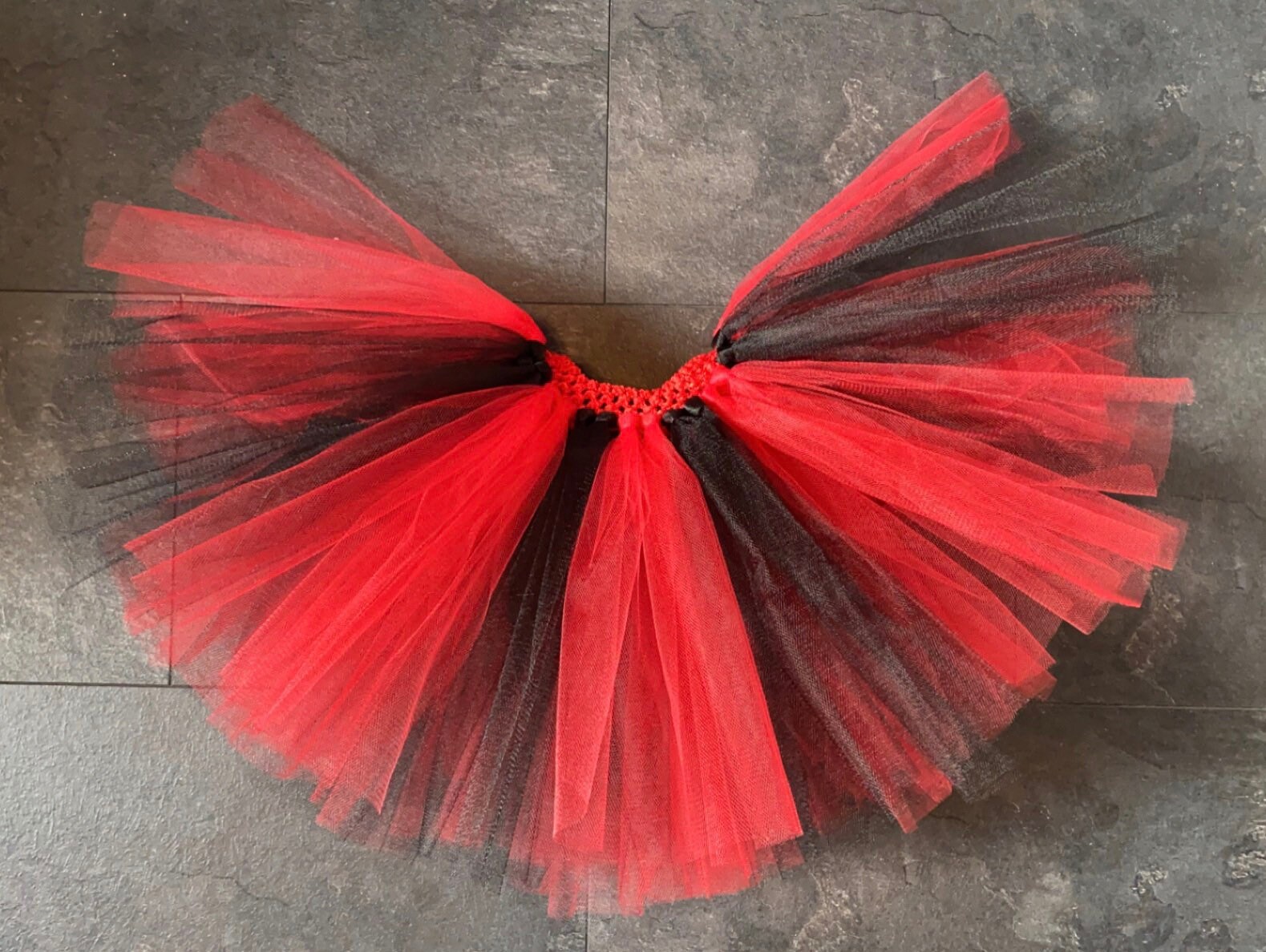 red kids tutu