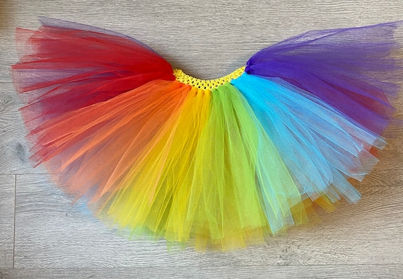 colorful tutu skirt