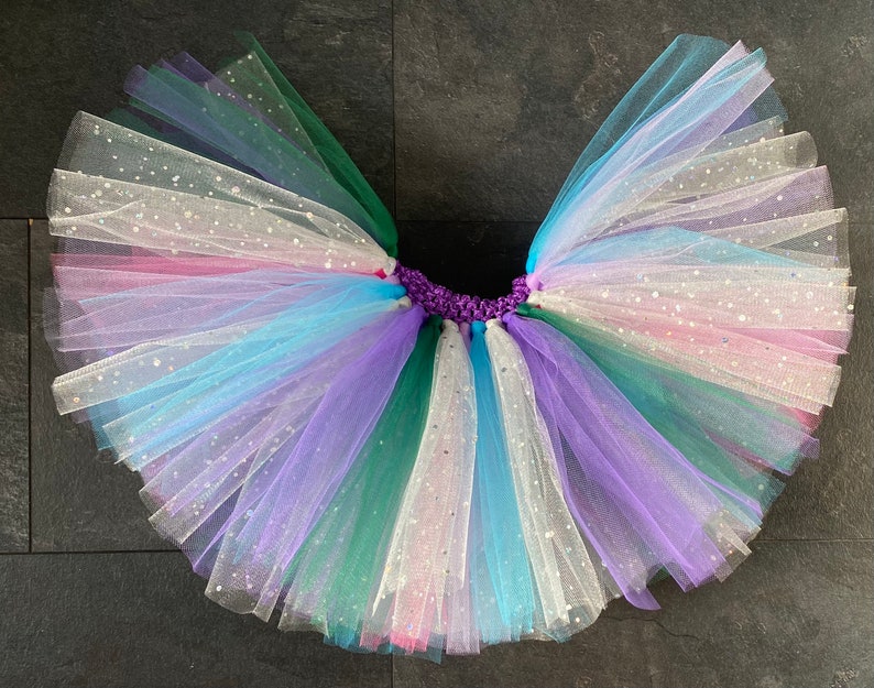 Womens Rainbow Fish Costume Adults Mermaid Tutu Skirt Blue - Etsy