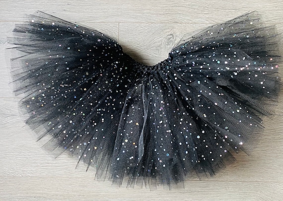 Black Sparkly Tutu Black Sequin Tutu Black Sparkle Tutu