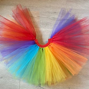 Erwachsene Bright Rainbow Pride Tutu Rock, LGBTQ, Festival outfit
