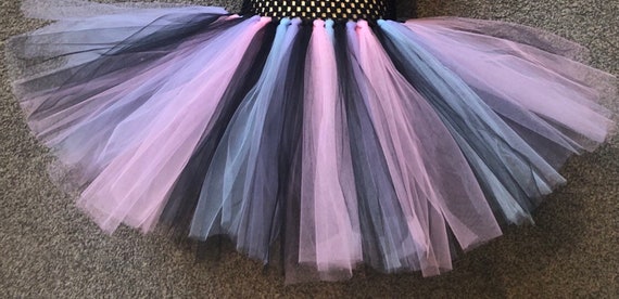 black and pink tutu skirt