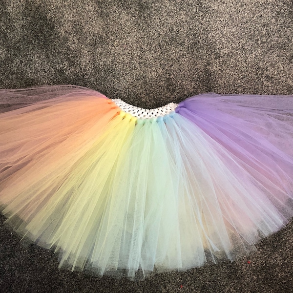 Womens Pastel tutu, Rainbow Tutu, unicorn tutu, Mermaid Tutu, stocking filler, women’s tutu, women’s skirt