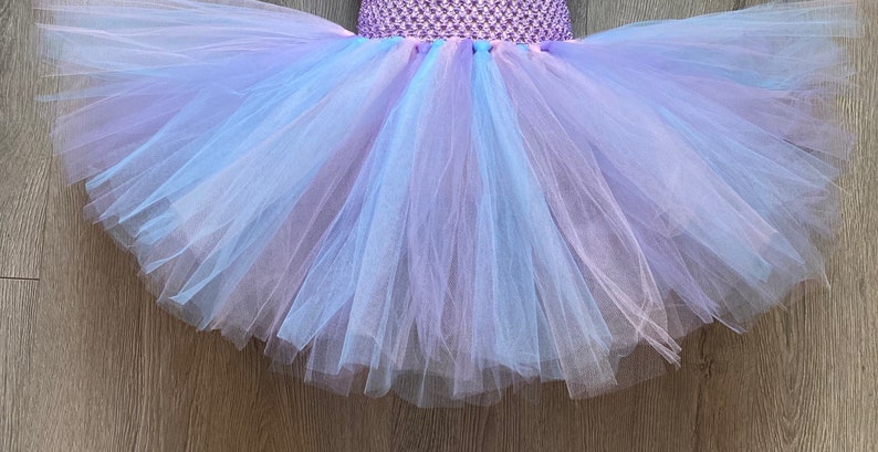 Girls Rainbow multicoloured unicorn tutu image 1