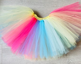 Rainbow Tutu Skirt, multicoloured Tutu, Fairy Tutu, Unicorn Tutu