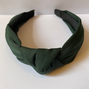 Womens Knot twist headband, knotted  hairband, Alice band
