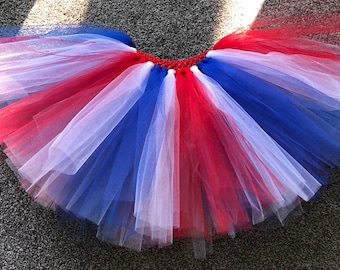 Kings coronation tutu, Union Jack skirt, Eurovision, 4th July Tutu, Red white and Blue Tutu Skirt,  VE Day Tutu, Royal Tutu