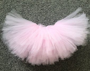 Girls pale pink tutu, barbie pink tutu, pink skirt, pale pink skirt, Baby Pink Tutu Skirt, little miss