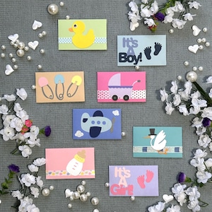 Enveloppe pour carte cadeau - Thème bébé
