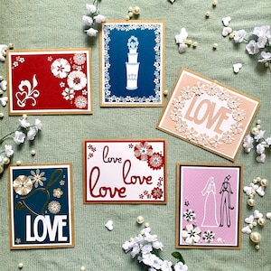 Carte de mariage - Vierge - avec enveloppe