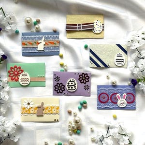 Envelope - Gift Card - Easter - lined