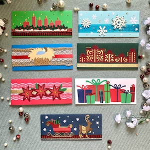 Enveloppe - Enveloppe de Noël/Chèque