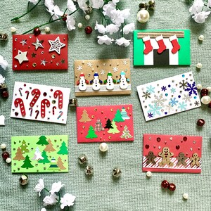 Enveloppe - Carte cadeau - Vacances de Noël