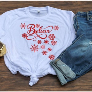 Christmas Believe T-shirt