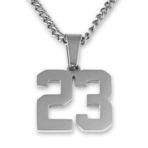 Jersey Number Pendant, FlowX Jewelry, Custom Number Charm, Senior Gift, Graduation Sports gift- Athletes Number - sports Jersey Number