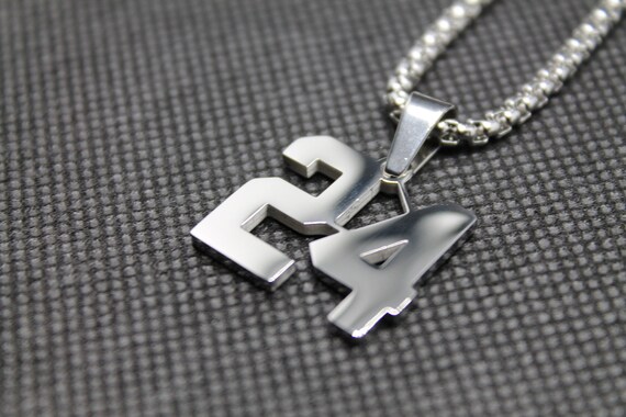 Available in 24 Numbers MadSportsStuff Custom Player Jersey ID Volleyball Necklace