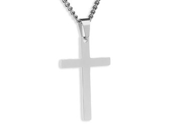 Stainless Steel Cross Necklace