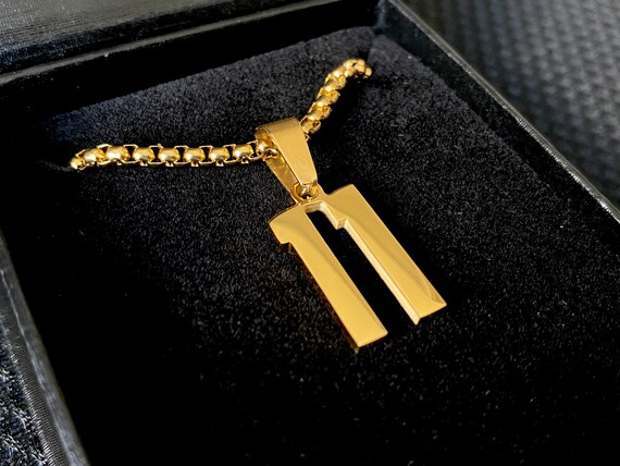 Gold Stainless Steel Charm Soccer 
