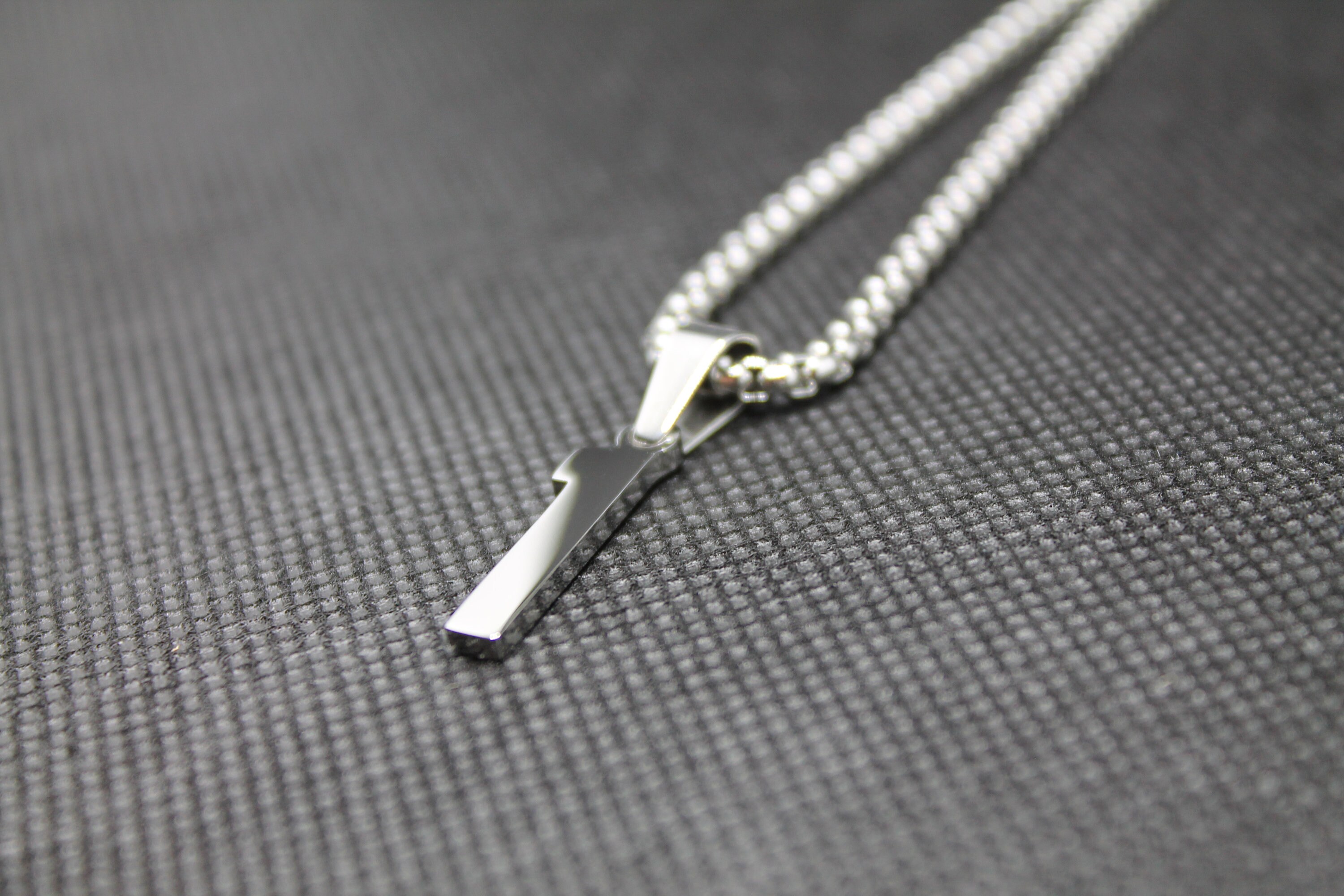 Number Pendant and Chain Number 1 Etsy