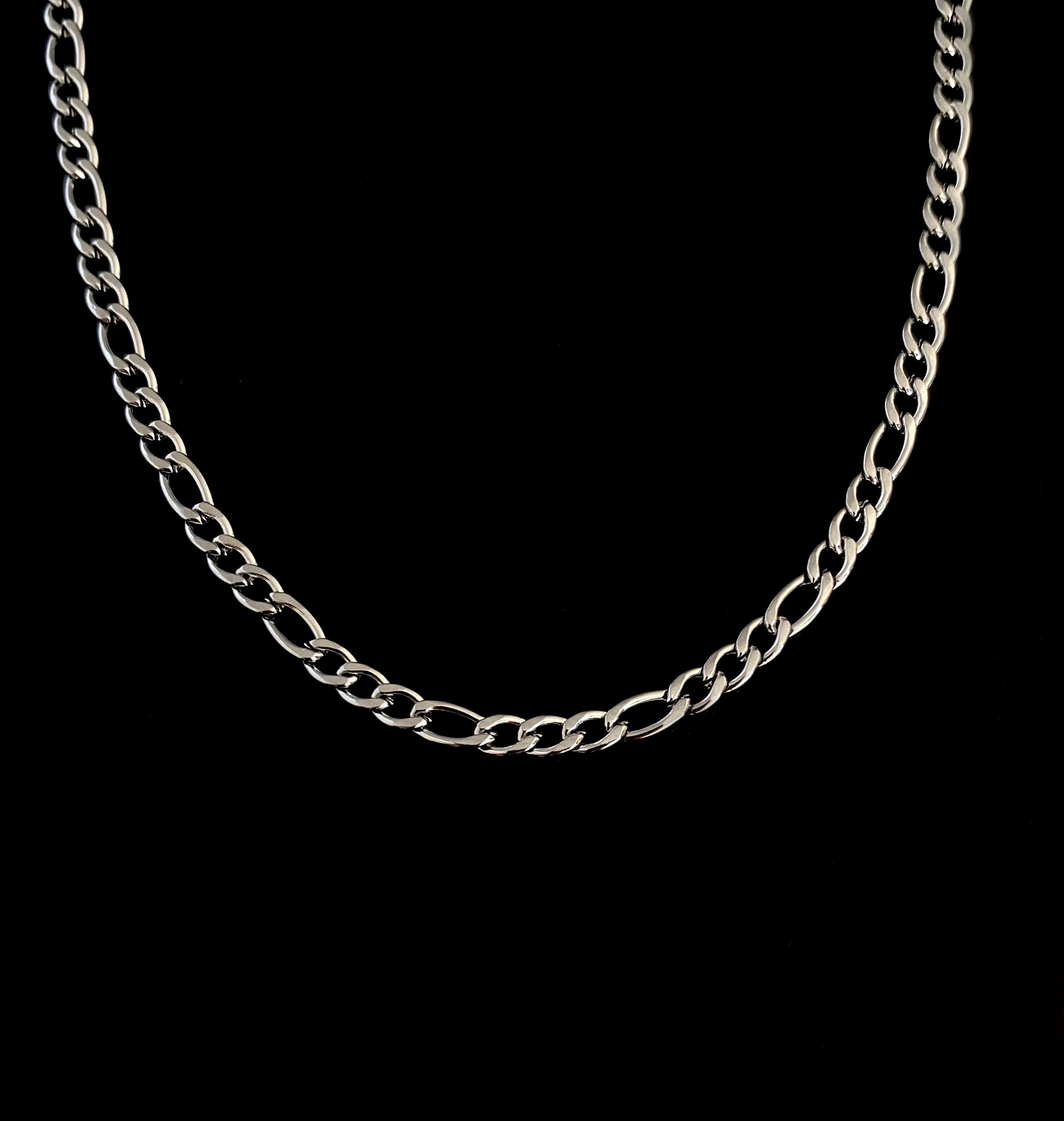 5MM Figaro Chain - Figaro Stainless Steel Chain - Figaro
