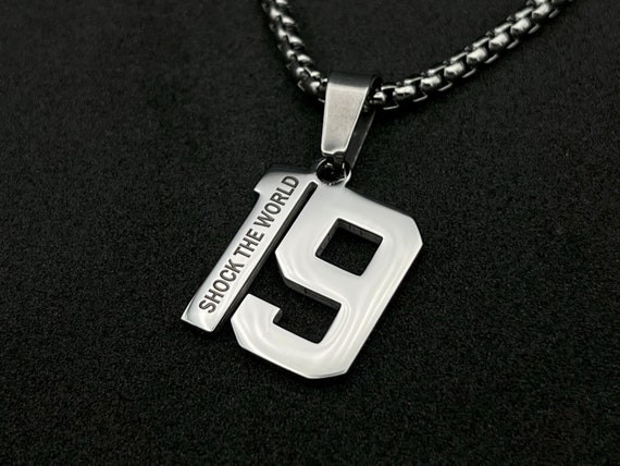 Personalized Engraved Football Helmet Necklace