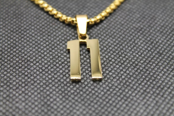 Gold Stainless Steel Charm Soccer 