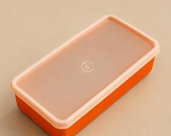 Vintage Tupperware ‘Cracker Keeper’ - Orange #677-1