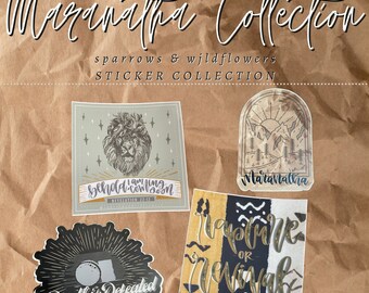 Maranatha Sticker Collection