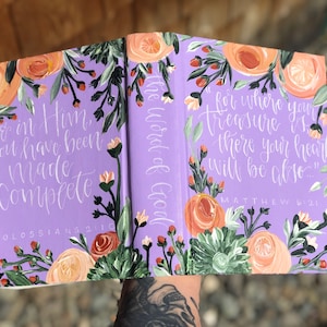 The Francesca Bible | Hand Painted Journaling Bible