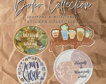 Boho Sticker Collection