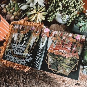 The Jessica Bible | Hand Painted  Journaling Bible