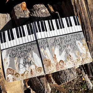 The Laura Bible | Hand Painted Journaling Bible