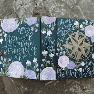 The Emily Bible | Hand Painted Journaling Bible