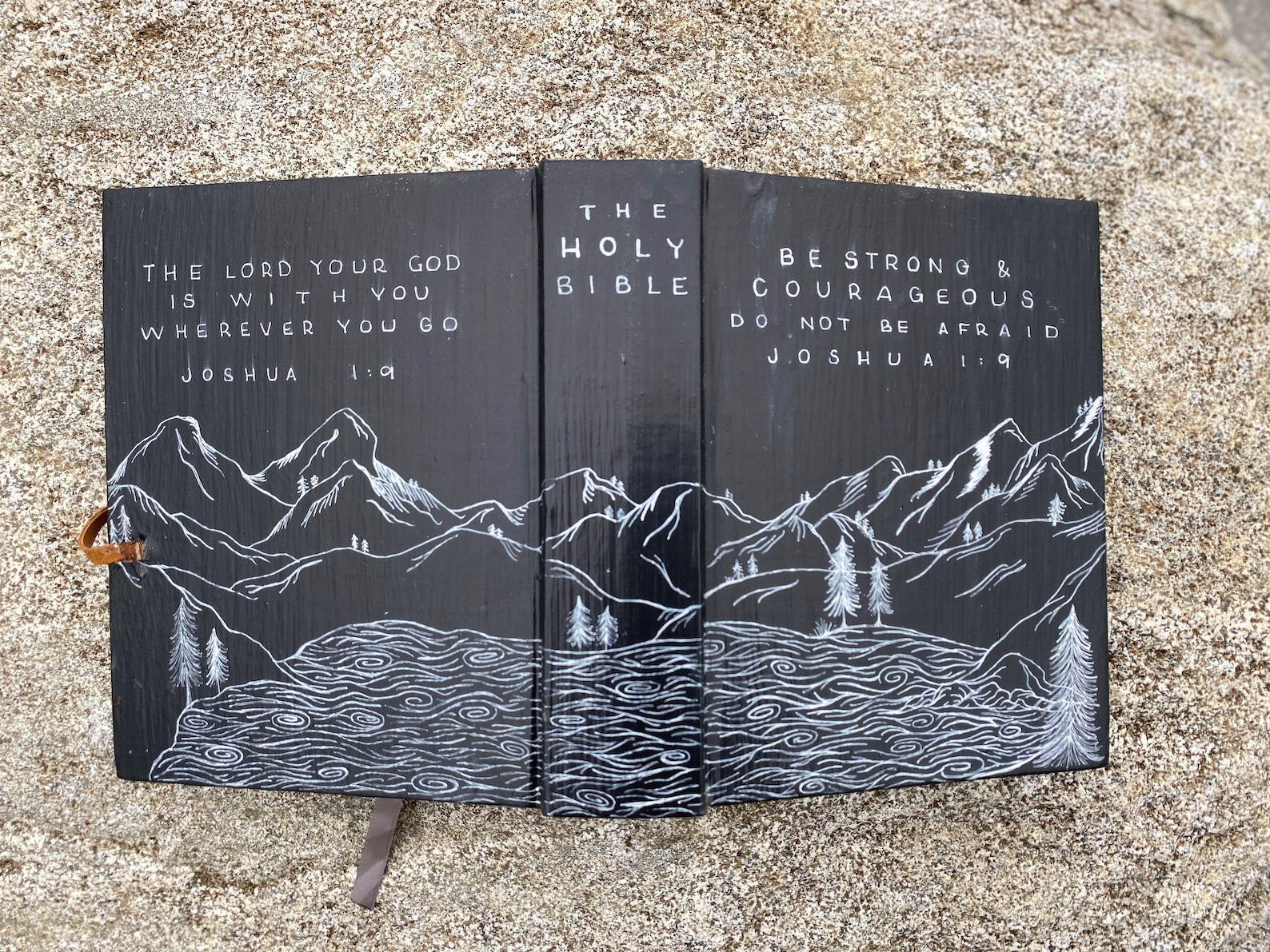 The Adam Bible Hand Painted Journaling Bible Etsy