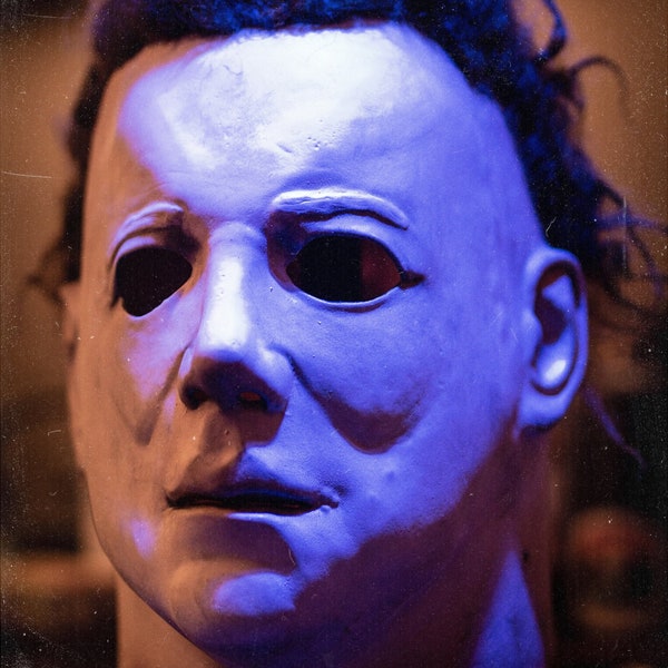 Michael Myers Mask Halloween "He Came Home" handmade horror mask Freddy Krueger Jason Voorhees Friday the 13th Nightmare Elm Street costume