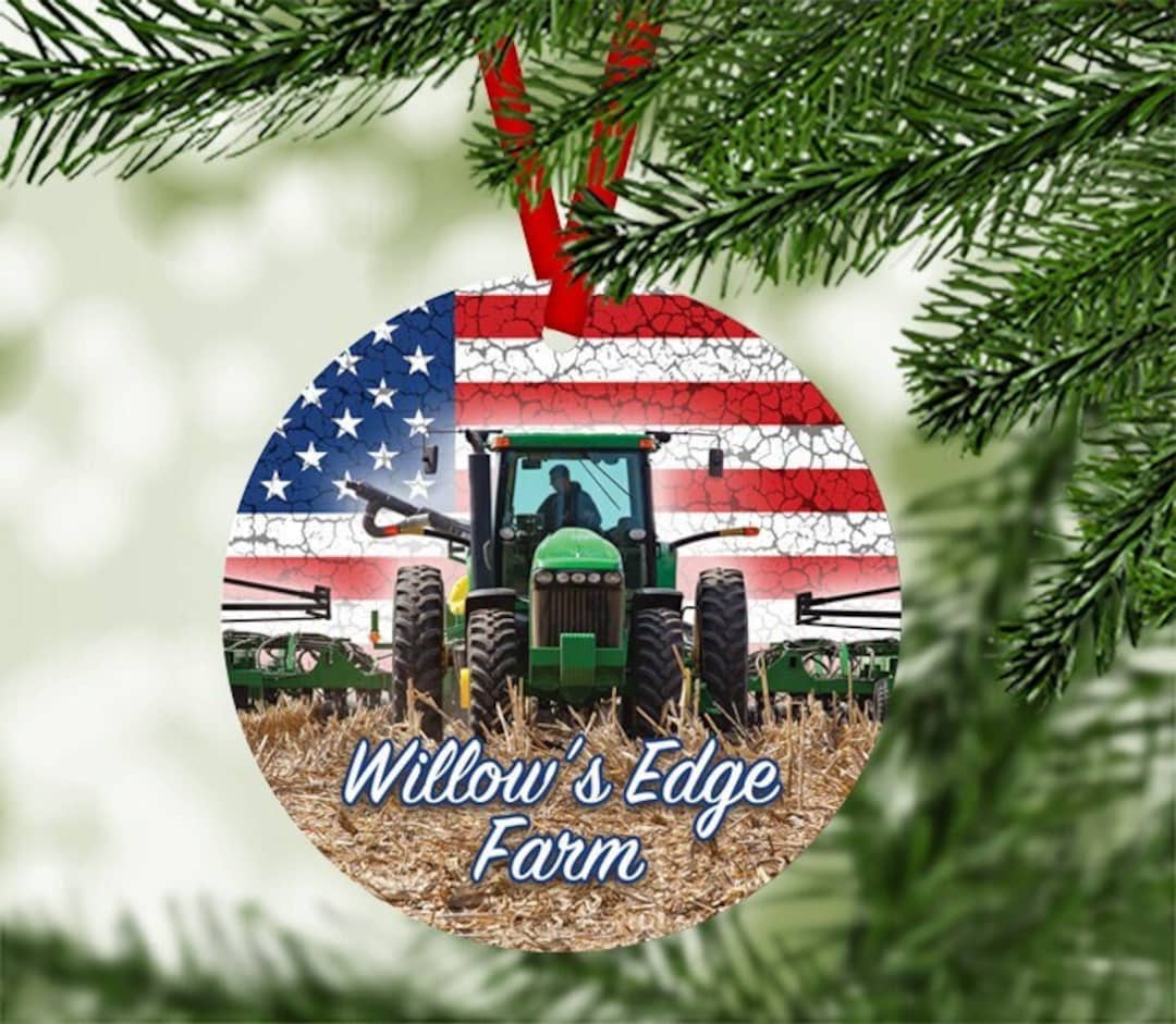 Sanfran Funny Christmas Sweater – ‘Threshing Through The Snow’ Farming Theme Holiday Jumper For Farmers & Tractor Lovers - View #10