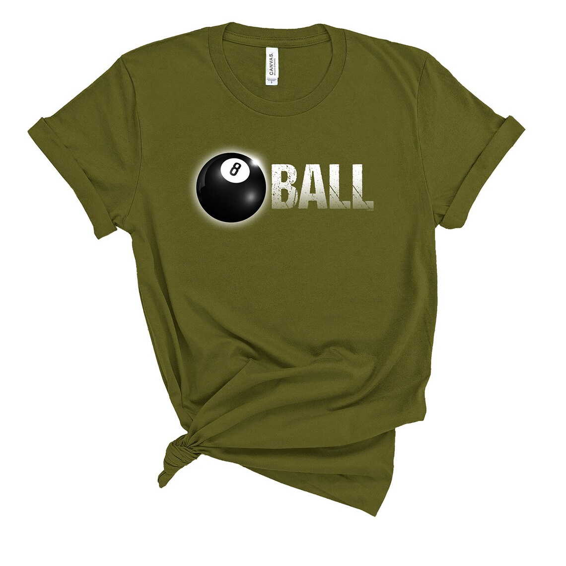 8ball Pool Tshirt Bar League Billiards Tee Billiard Etsy