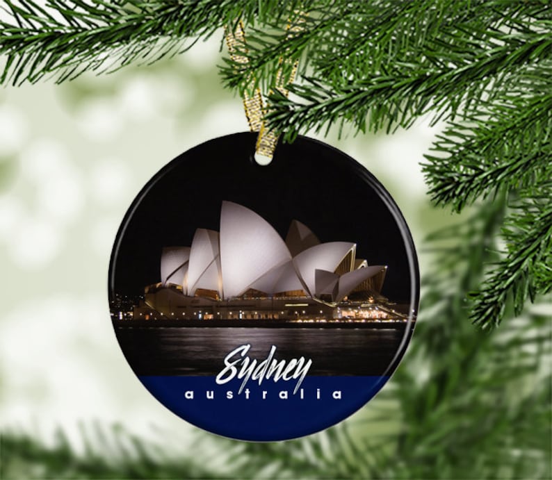 Sydney Australia Christmas Ornament 2023 Opera House Christmas Ornament