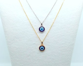 Ahnk evil eye contadiodjo necklace