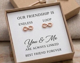 Rose Gold Knot Earrings, Bridesmaid Gift, Hypoallergenic, Gift Ready ,best friend gift