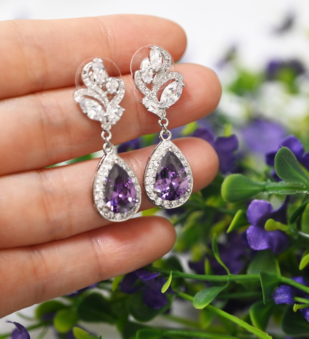 Buy Dark Purple #24 Purple Wine Earrings Posts Studs Dangle Jewelry Set Purple Sangria Purple Bracelet Bridesmaid Gifts Prom Party S12 Online in India ... Buy Dark Purple #24 Purple Wine Earrings Posts Studs Dangle Jewelry Set Purple Sangria Purple Bracelet Bridesmaid Gifts Prom Party S12 Online in India ...