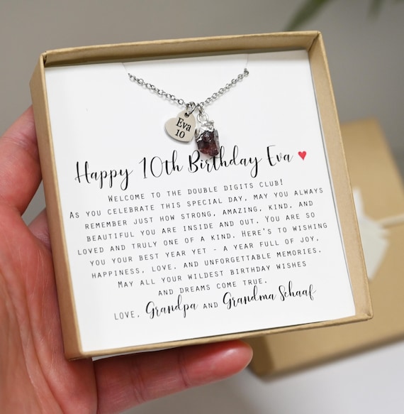 10th Birthday Gift, Gift for 10 Year Old Girl Gifts, 10th