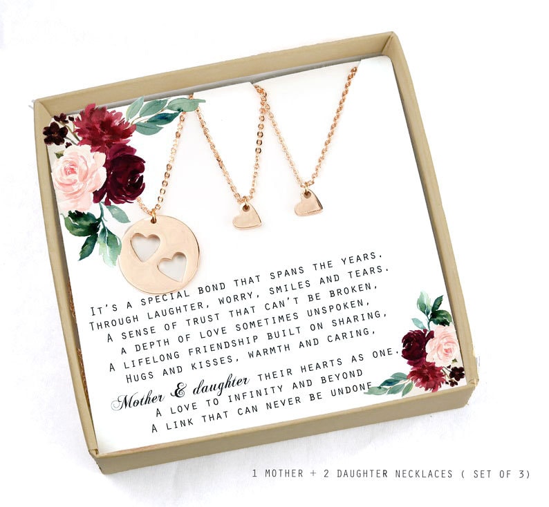 Gift for Mom / Mother Daughter Matching 