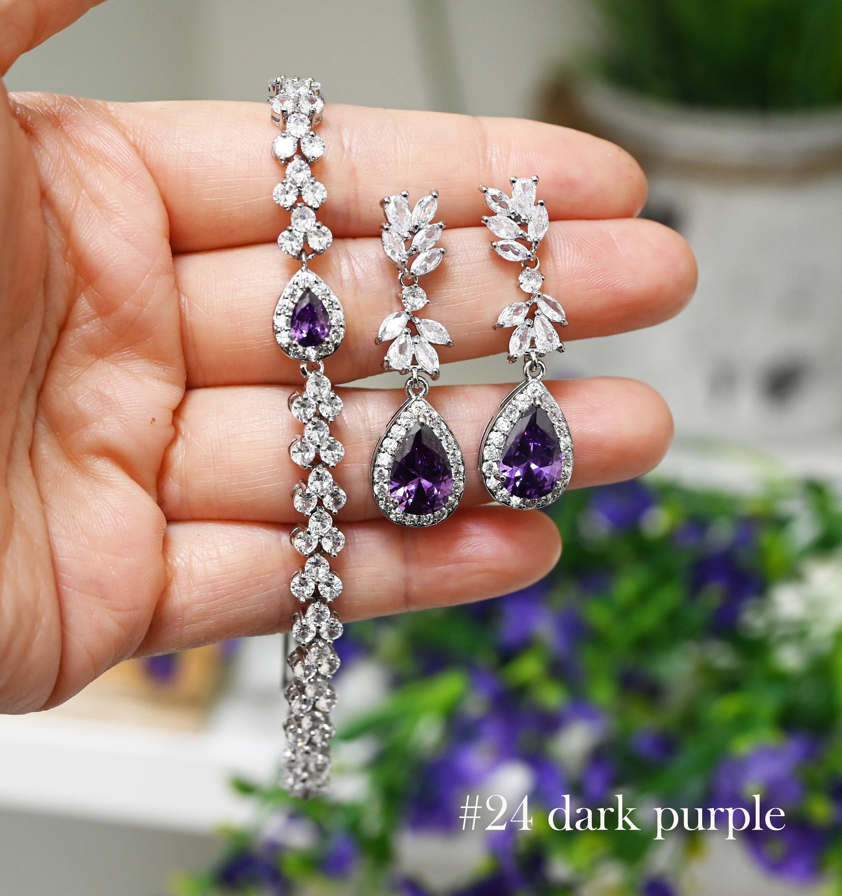 earrings with purple dress Earrings for purple lehenga [Video]