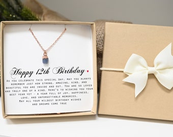 Birthday Gift for 9 Year Old Girl from Mom, Necklace for 9 Year Old Gi –  globrightjewelry