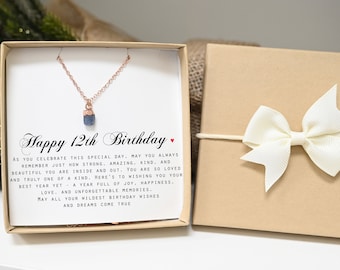 Birthday Gift for 9 Year Old Girl from Mom, Necklace for 9 Year Old Gi –  globrightjewelry