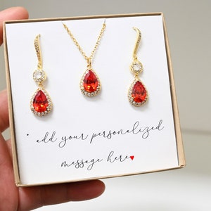 Orange red cinnamon Bridesmaid jewelry ,Bridal Party Gift,  orange Bridesmaid Earrings,  Bridesmaid Thank You Gift,Wedding Party Gift  mom