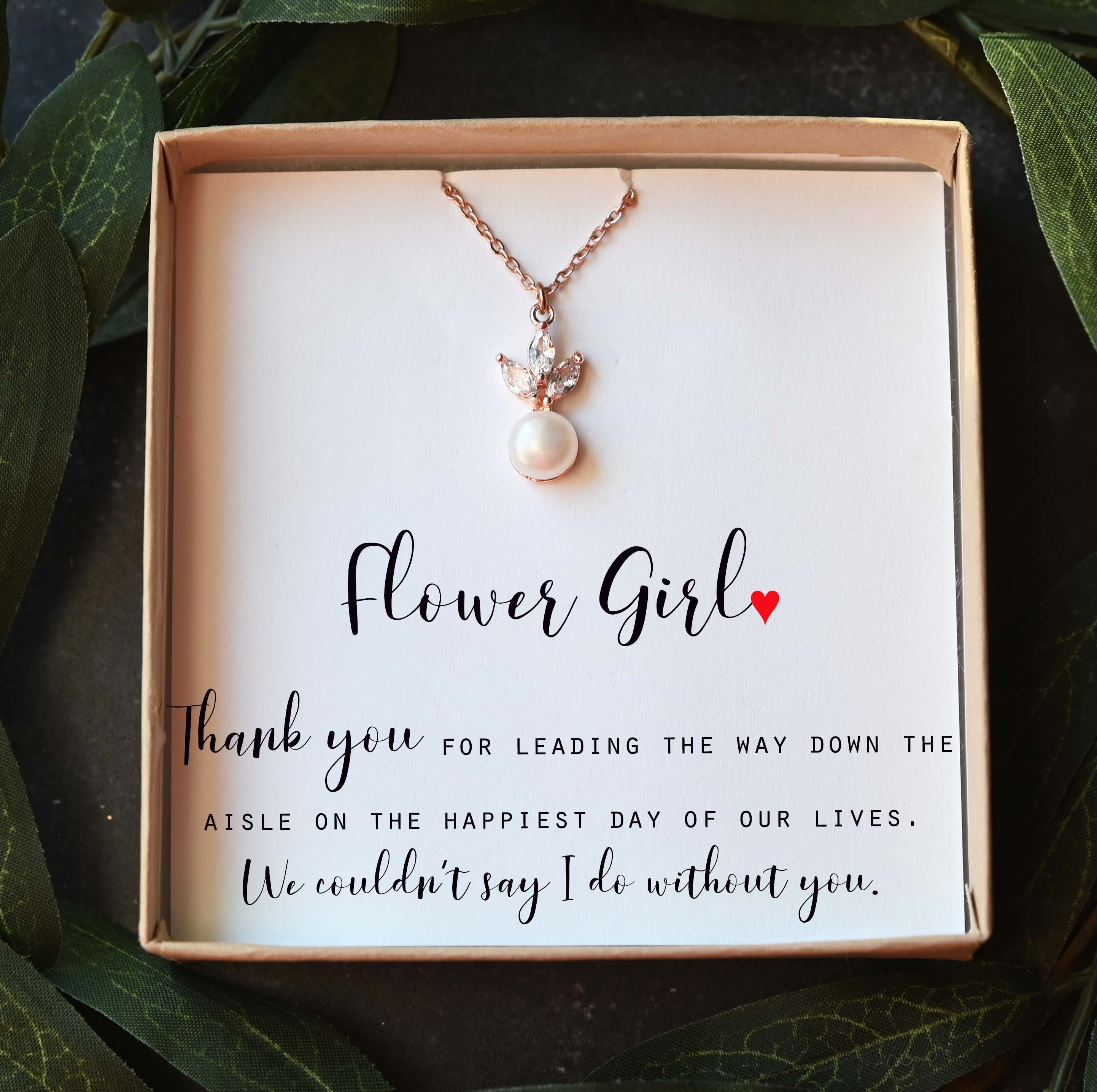 Silver Flower Girl Jewelry Set Crystal, Girls Flower Girl Jewelry