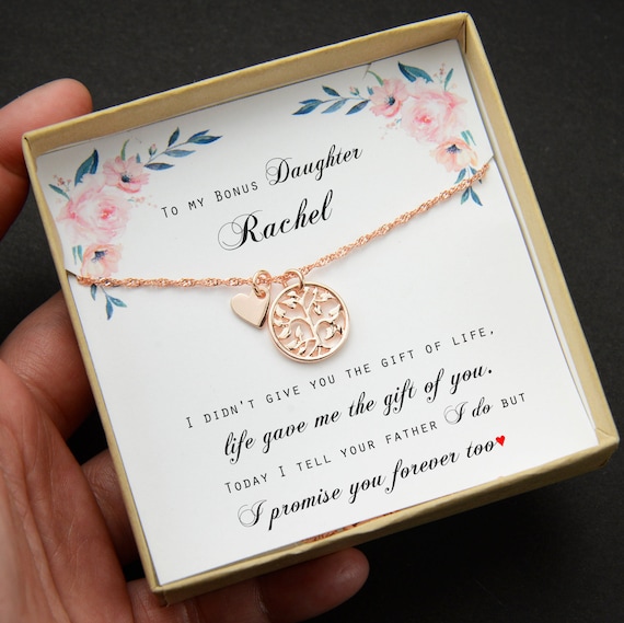 gifts to give step daughter at wedding