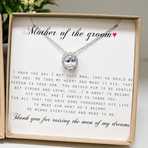 Mother of the Bride Groom Gift, Gift for Mom, Mother in Law Jewelry, Wedding Jewelry OV